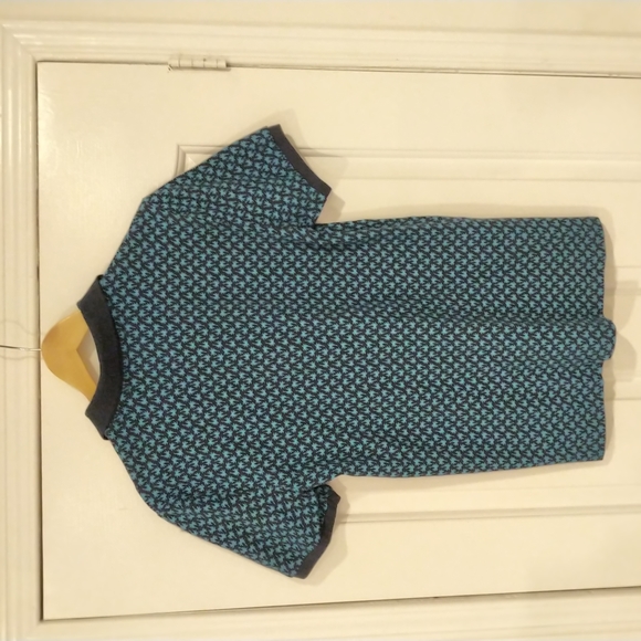 Men's polo shirt palm tree print - Picture 4 of 4